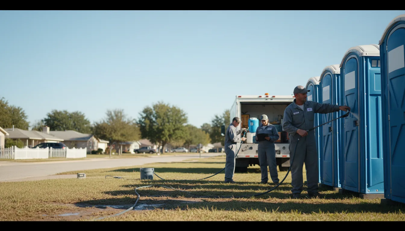 Long-Term Portable Toilet Rental in Gardendale, AL near me